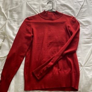 Red Turtleneck